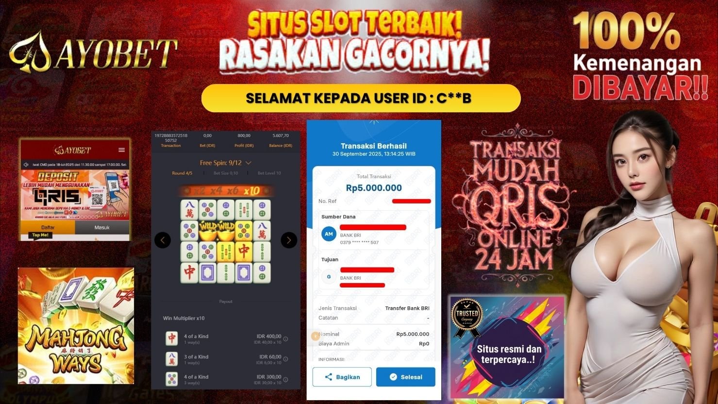AYOBET JACKPOT SLOT MAHJONG WAYS